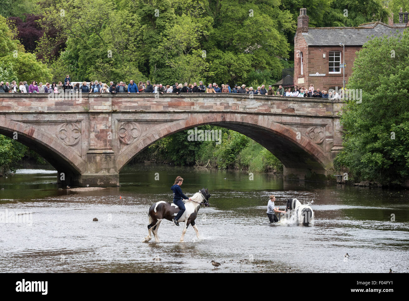 Appleby horse fair, Appleby-in-Westmorland, Cumbria. Stock Photo