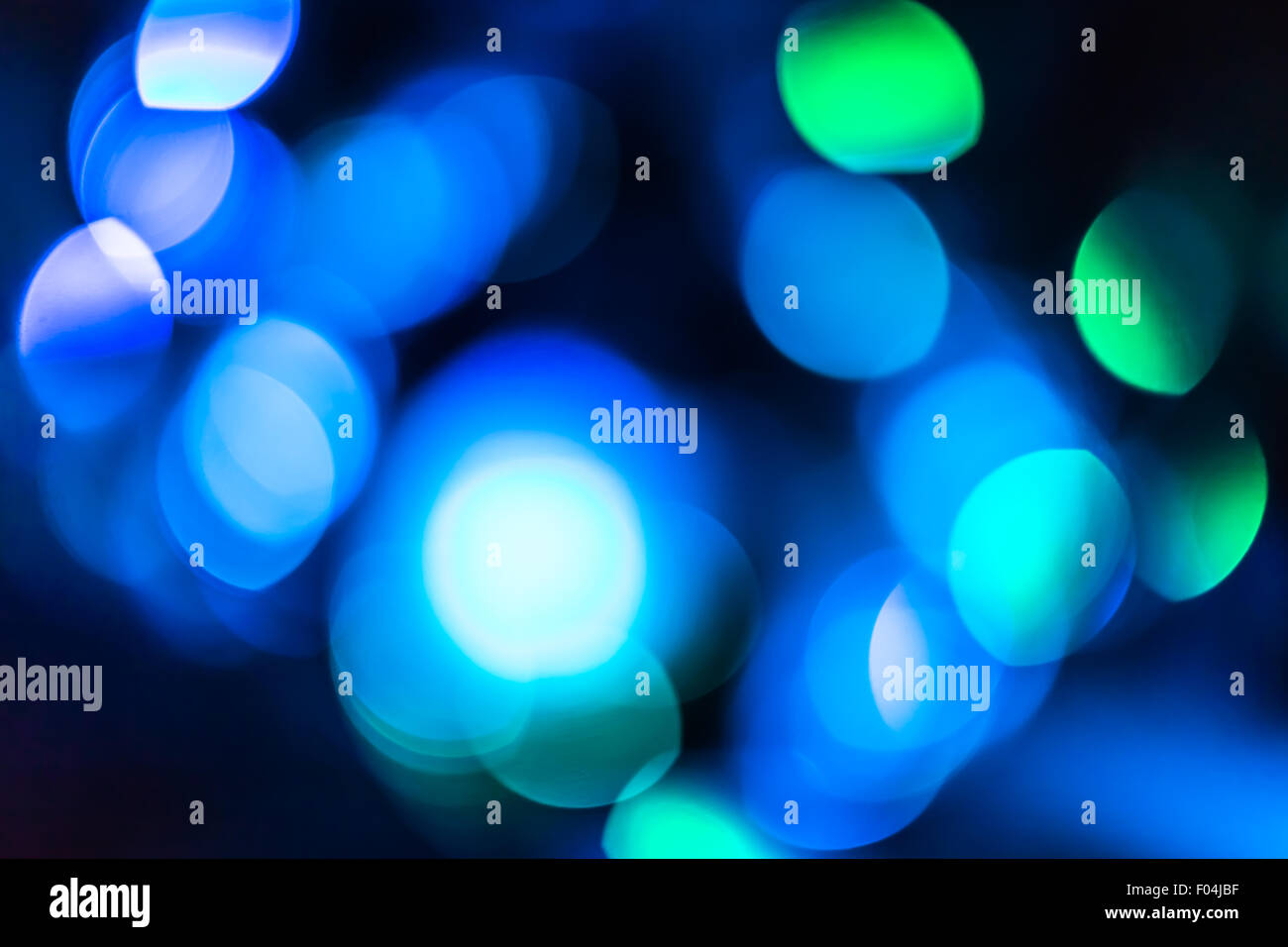 blue Bokeh lights Stock Photo - Alamy