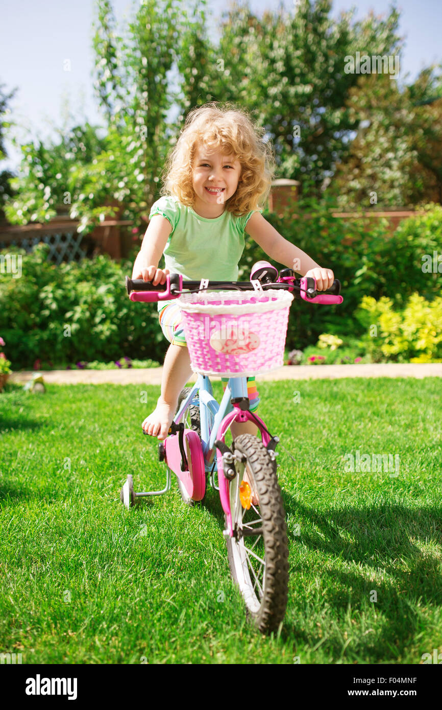 little girls bike with basket