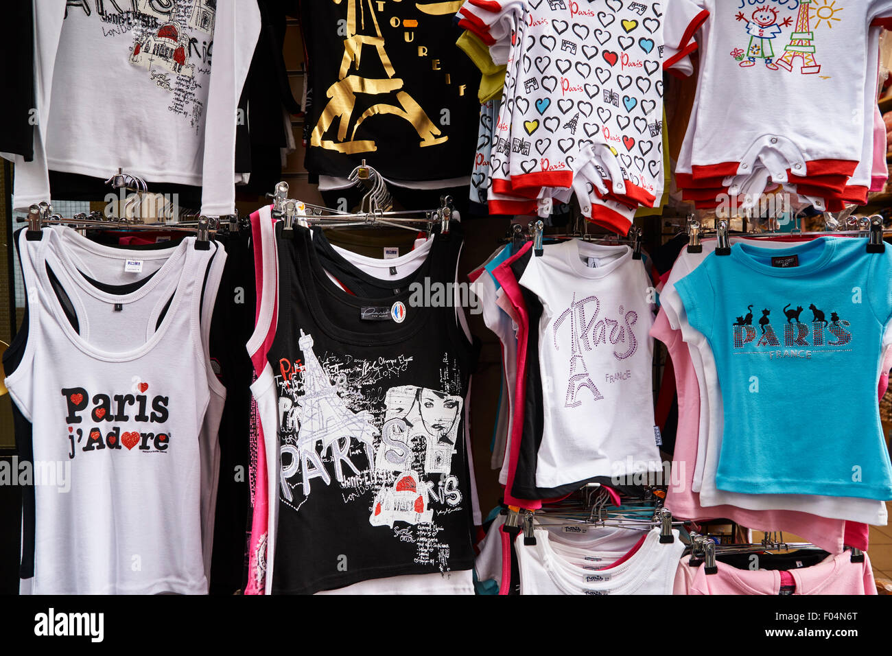 Gift Shop shop in Montmartre area, Paris Stock Photo
