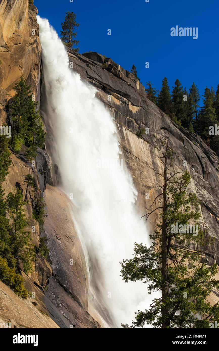 Nevada Fall, Yosemite National Park, California USA Stock Photo