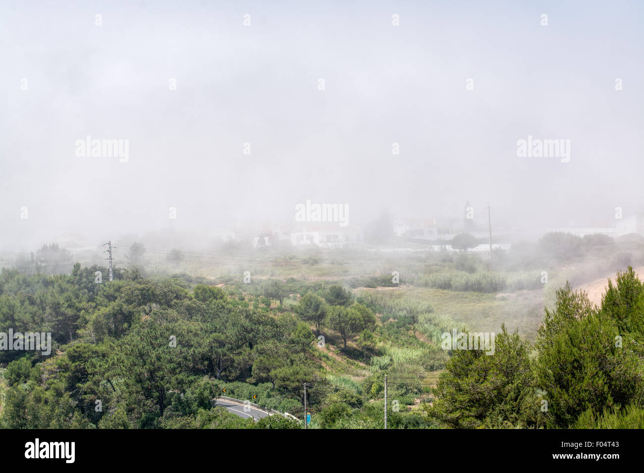 Haze fog mist low visibility landscape hi-res stock photography and ...