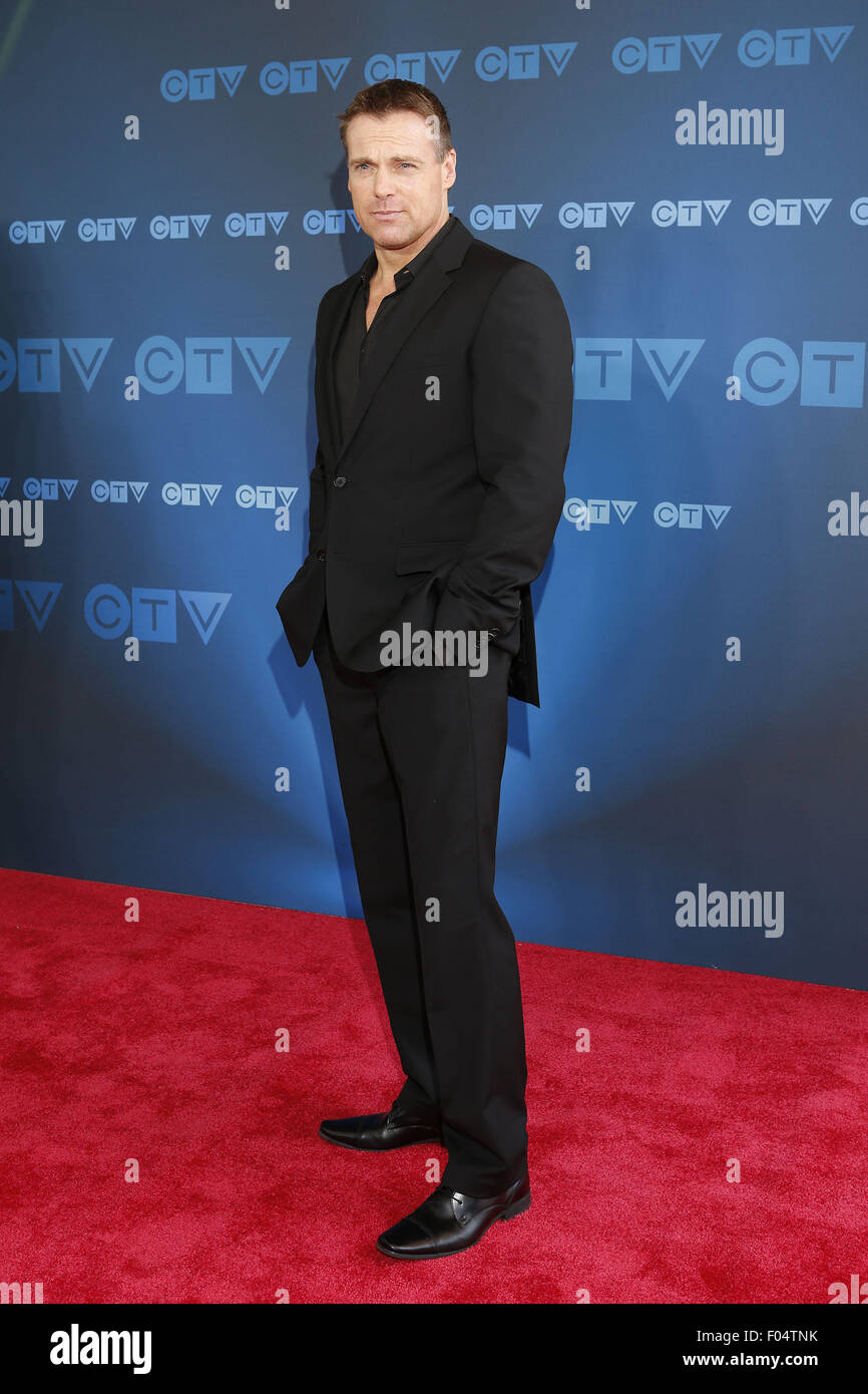 CTV Upfront 2015 Red Carpet Arrivals at Sony Centre For The Performing Arts in Toronto  Featuring: Michael Shanks Where: Toronto, Canada When: 05 Jun 2015 Stock Photo