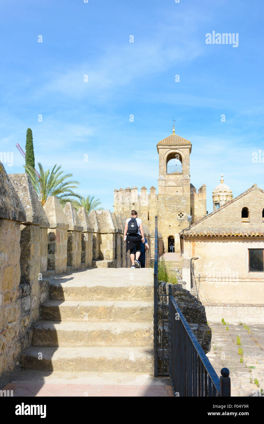 Alcázar de los Reyes Cristianos in Cordoba or Córdoba, Spain Stock ...