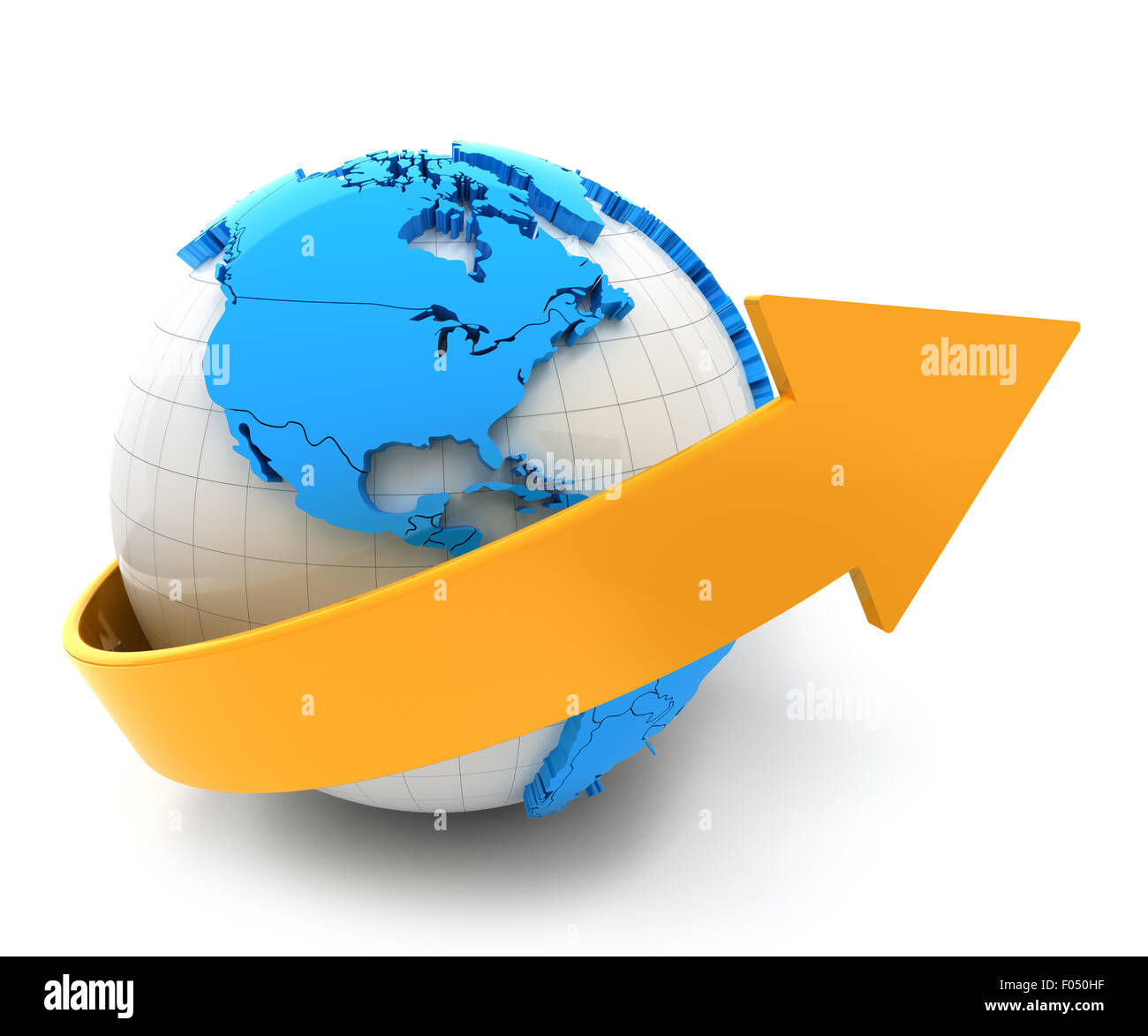 Global growth Stock Photo