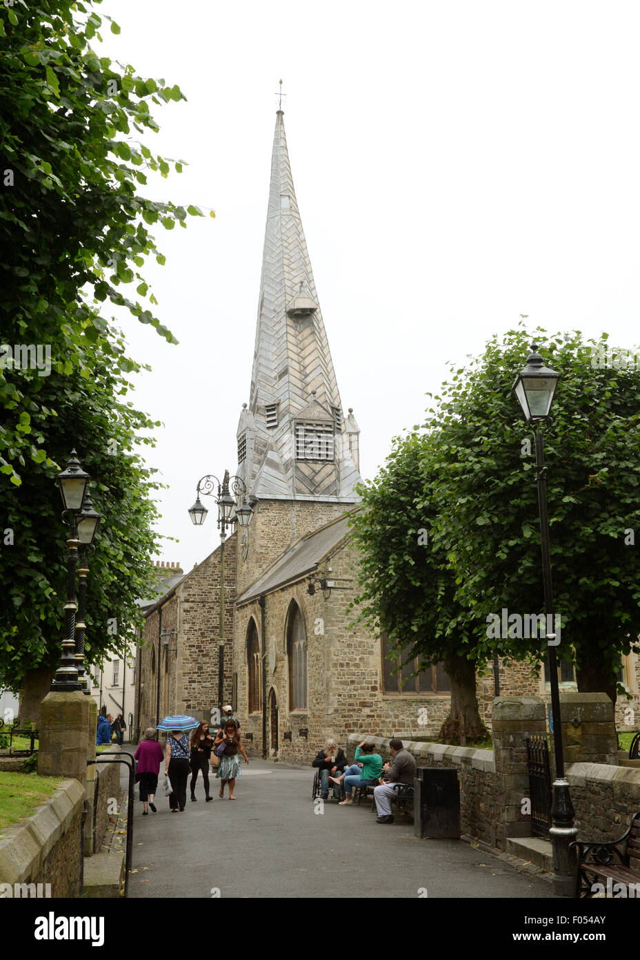 St Peters Church Barnstaple North Devon Parish Church St Peter and St Mary Magdelene Stock Photo