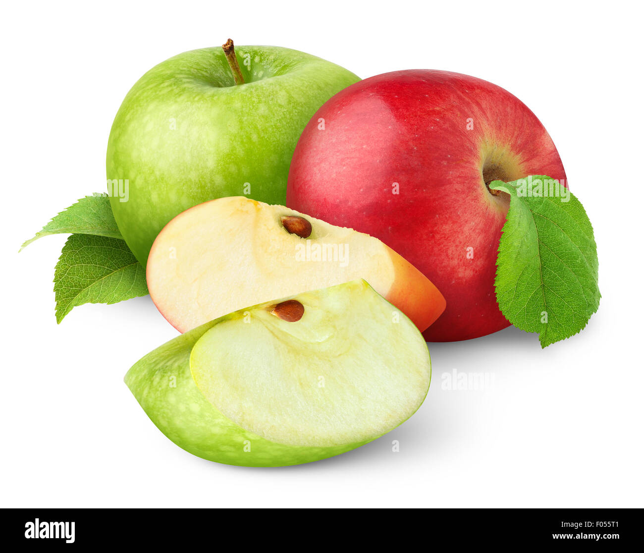 Green red apples mix hi-res stock photography and images - Alamy