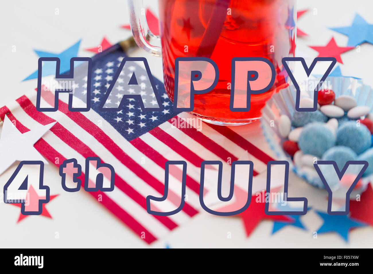 happy 4th of july, independence day concept Stock Photo