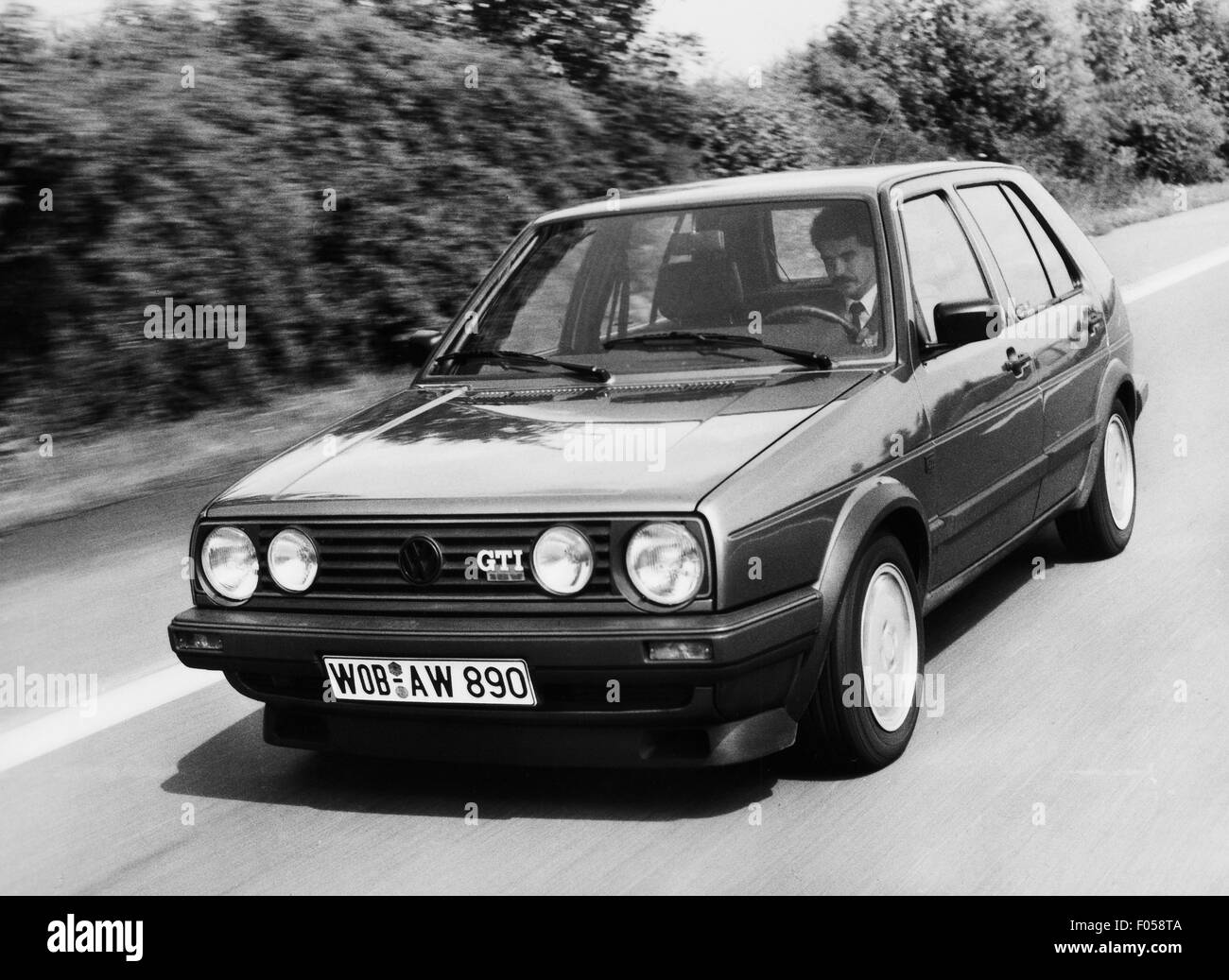 transport / transportation, car, vehicle variants, Volkswagen, VW Golf Mk2 GTI 16V, 1980s, Additional-Rights-Clearences-Not Available Stock Photo