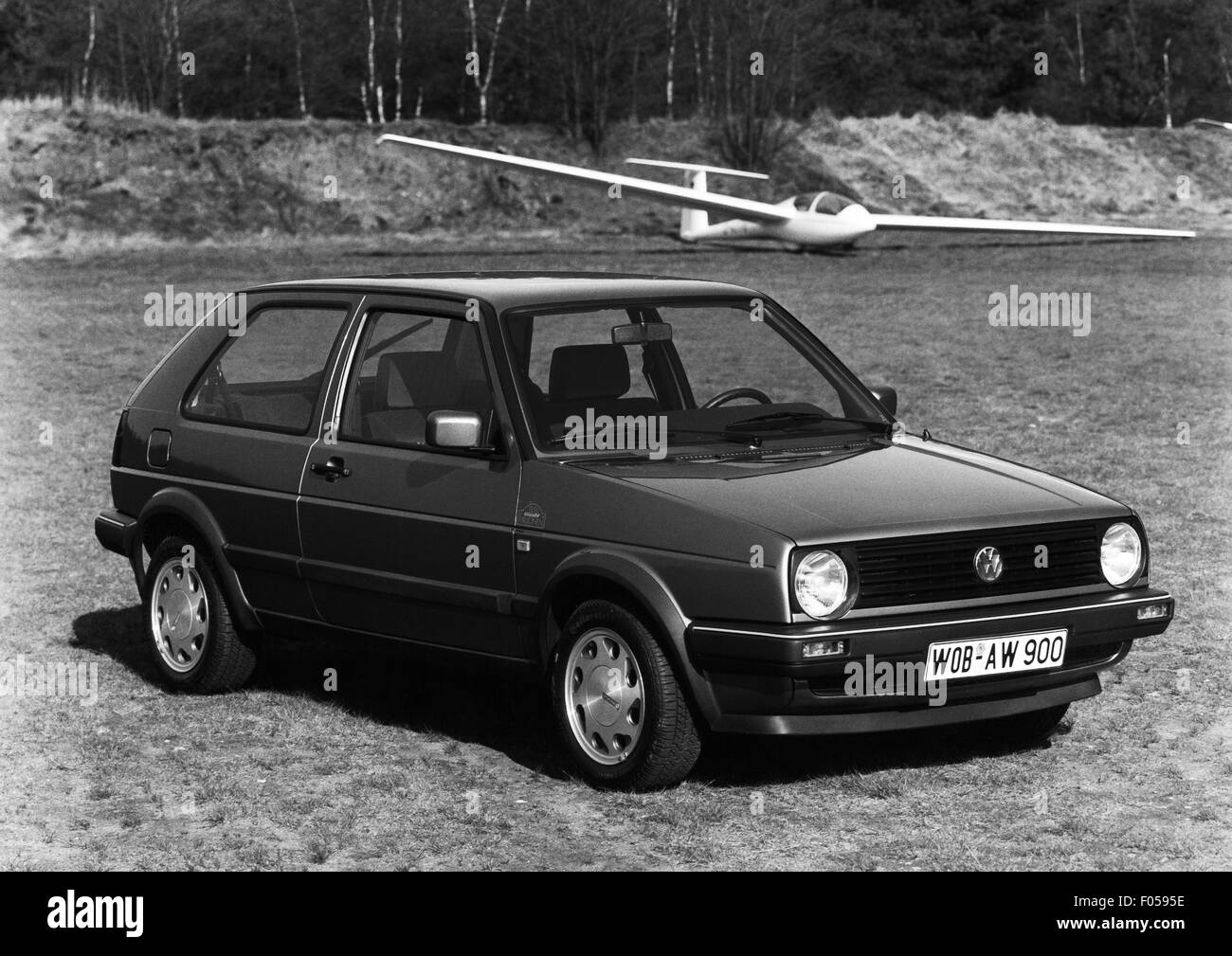 transport / transportation, car, vehicle variants, Volkswagen, VW Golf II  special edition model "10 Millionen", 1988,  Additional-Rights-Clearences-Not Available Stock Photo - Alamy