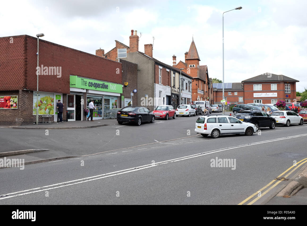 kegworth town centre Stock Photo Alamy