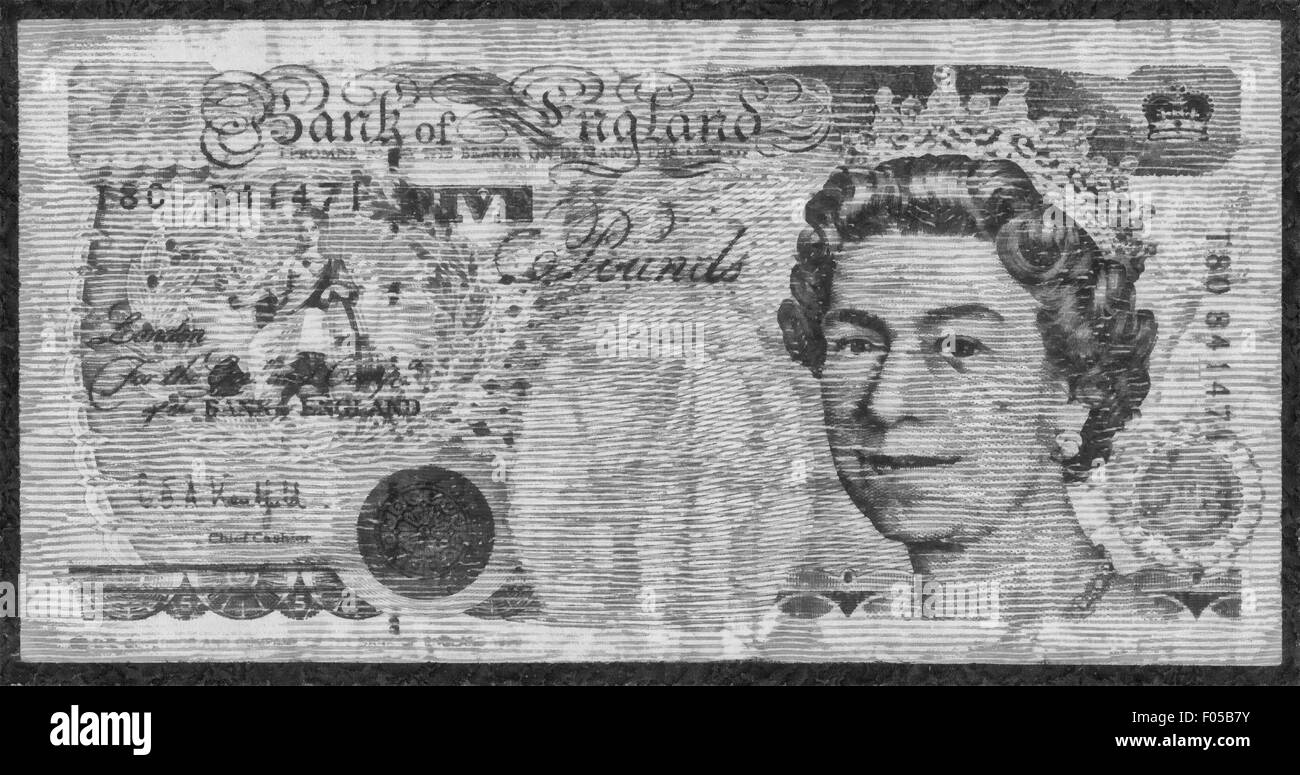 British old paper money Black and White Stock Photos & Images Alamy