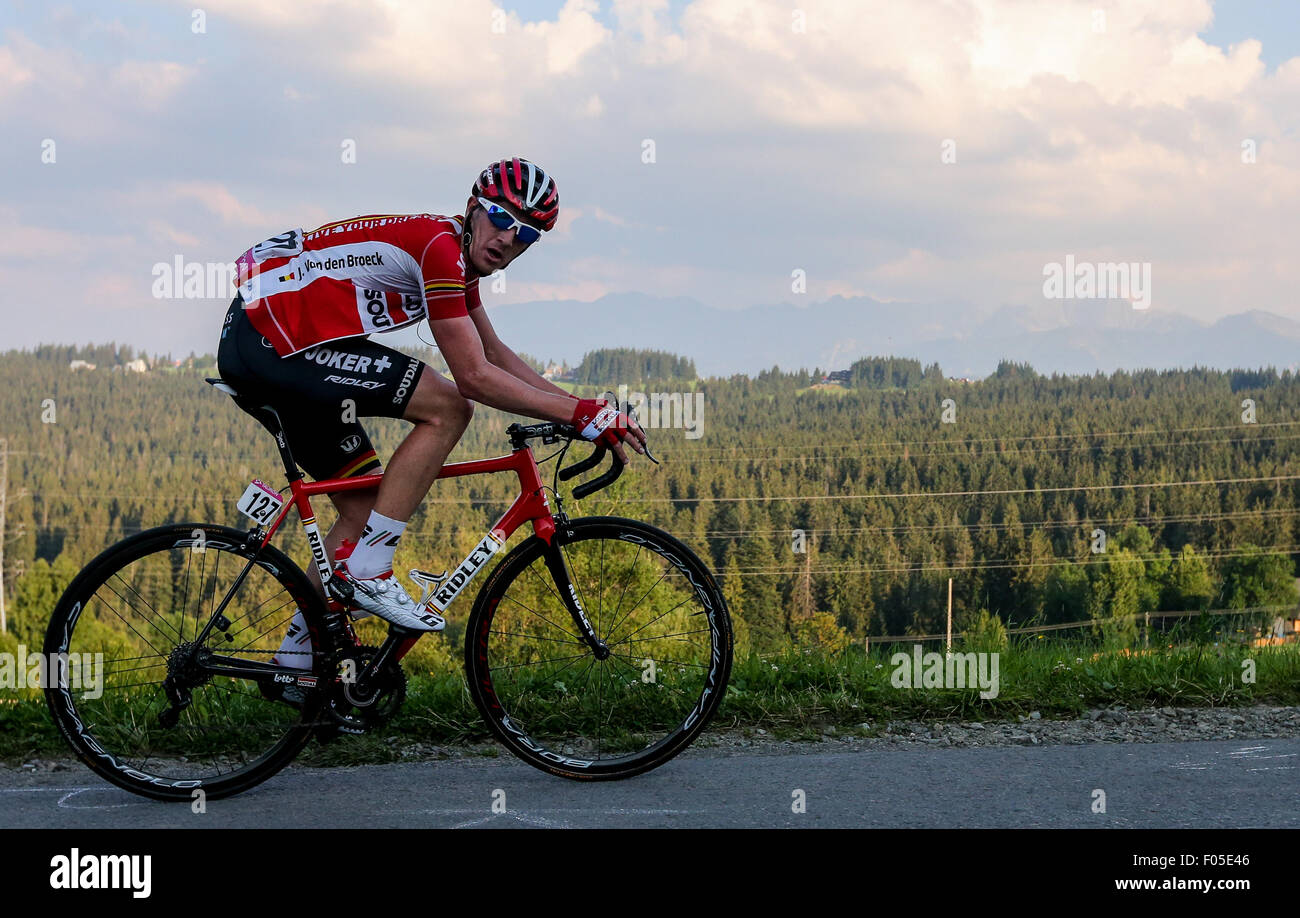 06.08.2015, Warszawa, kolarstwo, 72. Tour de Pologne, 1. etap, UCI World Tour, Jurgen van der Broeck (BEL) Stock Photo