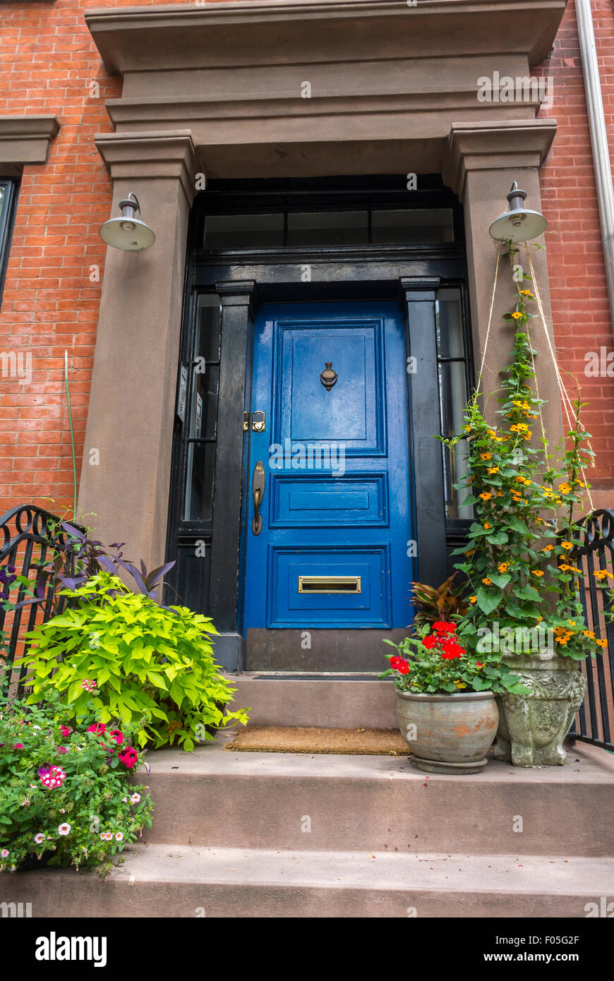 New York City, USA, Brooklyn Heights Historic District, Brown stone