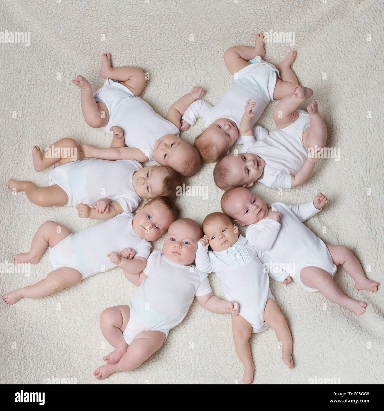 Lots of babies human hi-res stock photography and images - Alamy