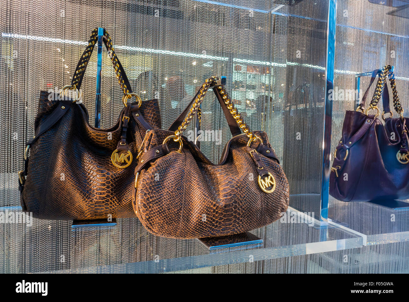 Michael Kors Storefront on Fifth Avenue, NYC, USA Stock Photo - Alamy