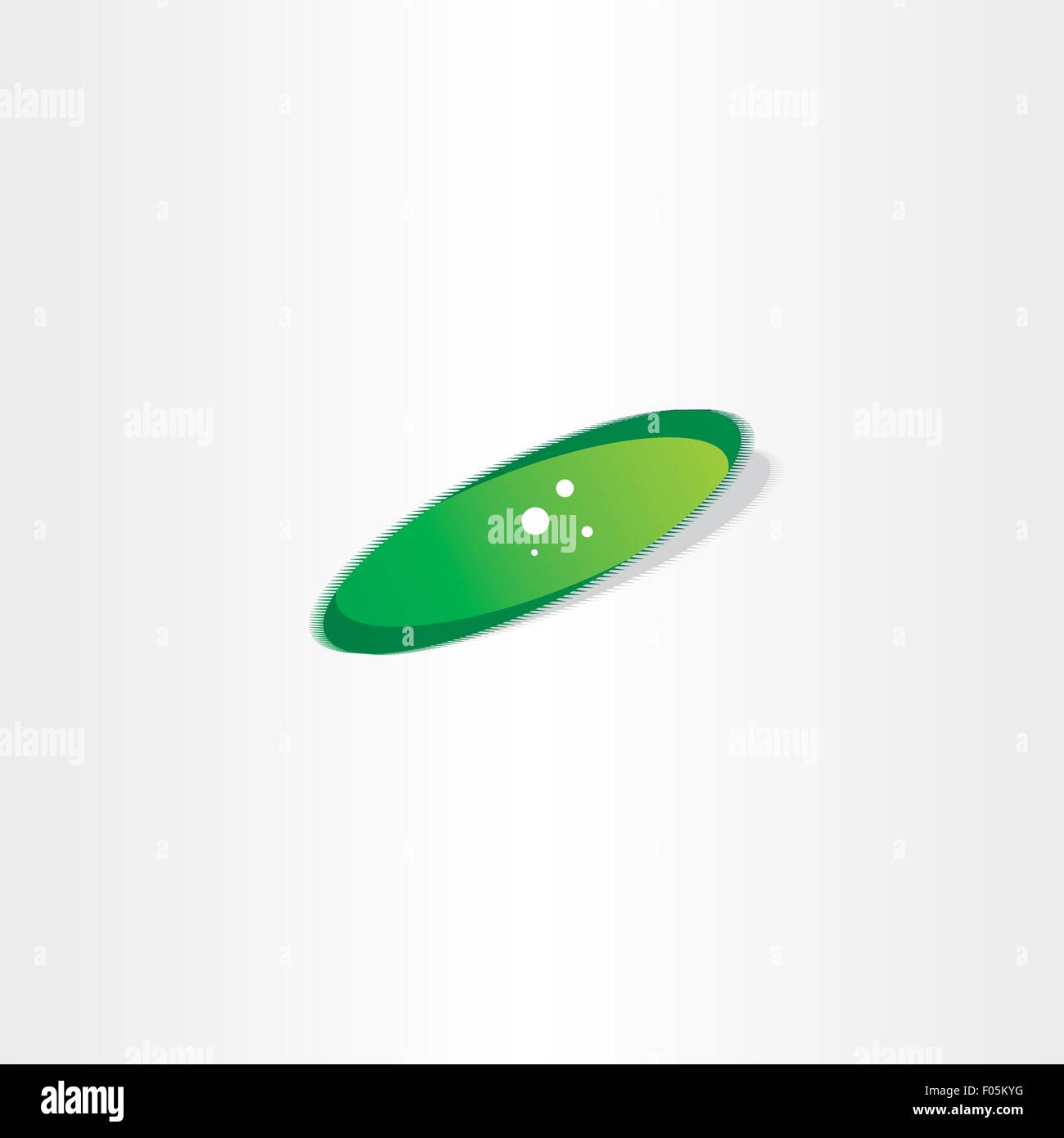 green bacteria icon vector design Stock Vector