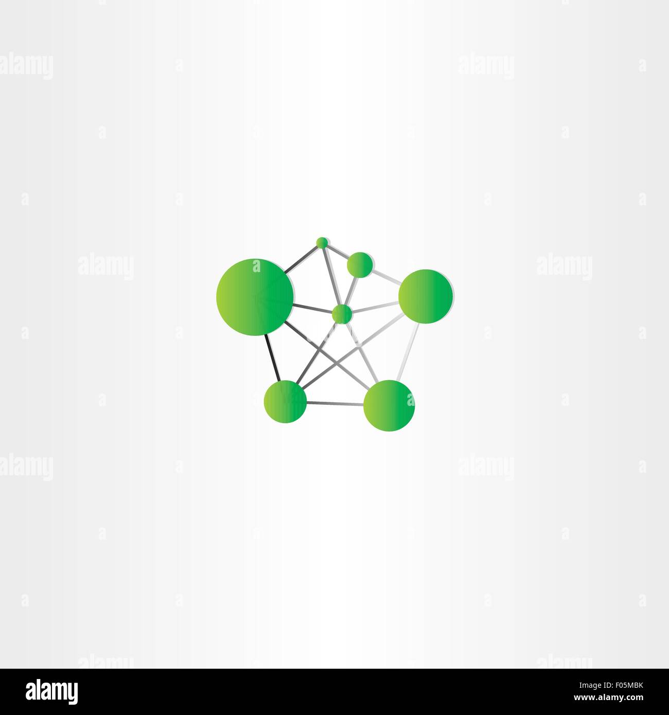 molecule icon green vector logo design Stock Vector Image & Art - Alamy
