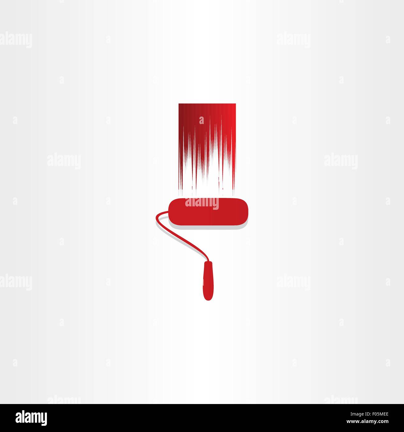 Red paint Stock Vector Images Alamy