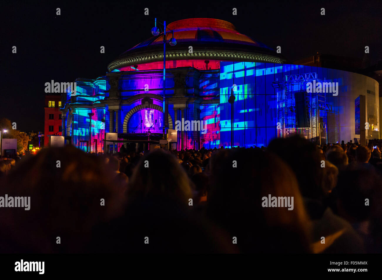 Edinburgh, UK, 7th August 2015. ‘The Harmonium Project’, a huge sound