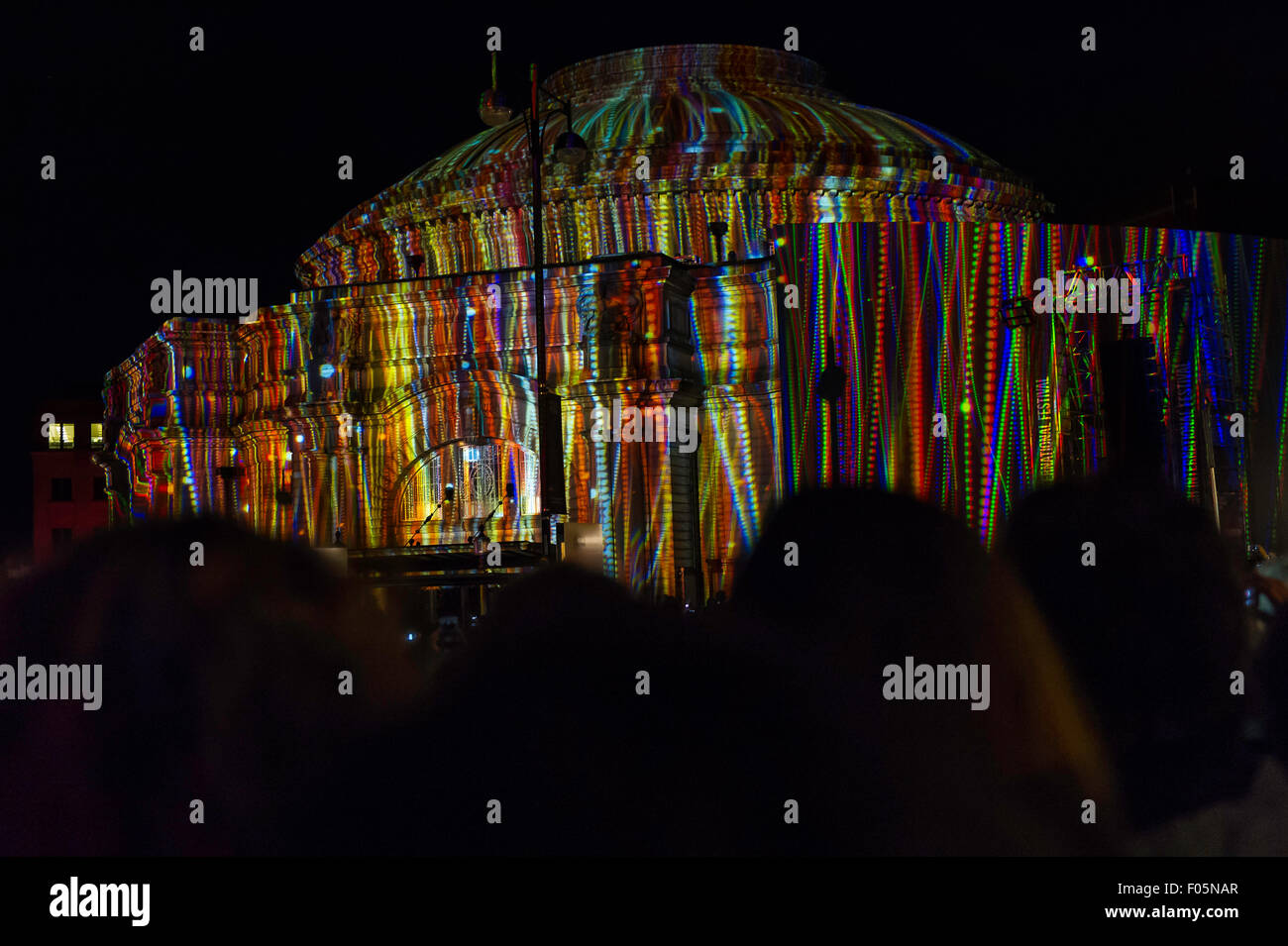 Edinburgh, UK, 7th August 2015. ‘The Harmonium Project’, a huge sound
