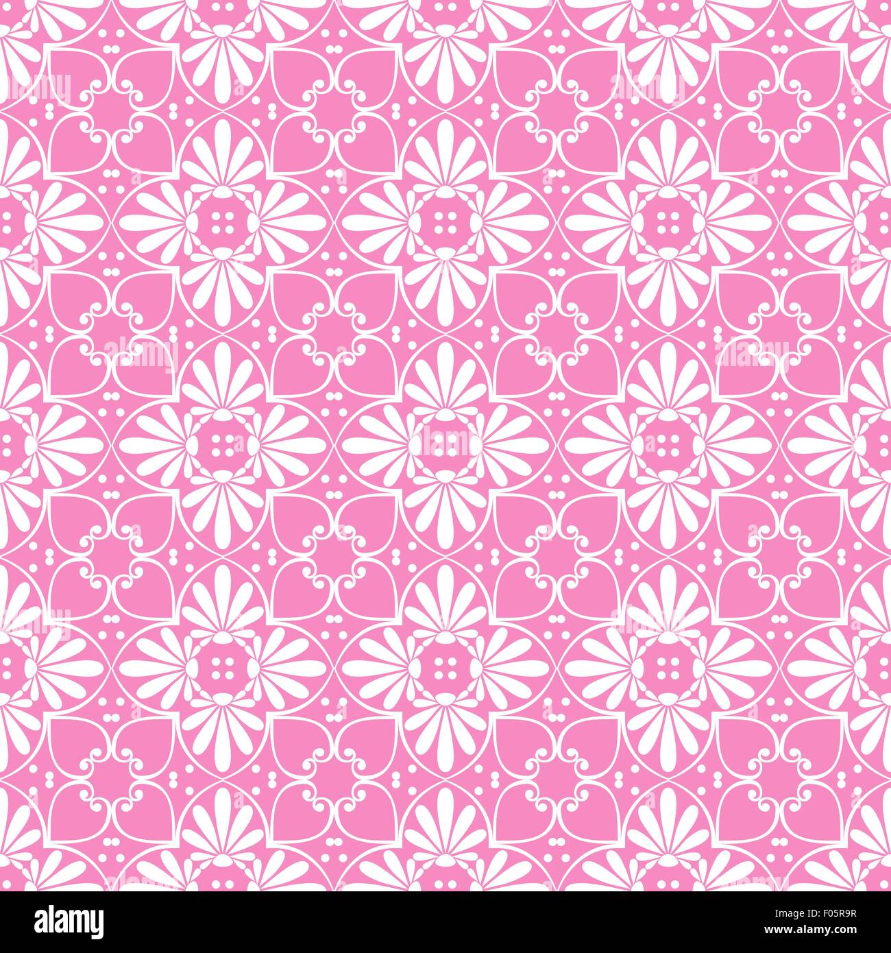 vector seamless floral ornament Stock Vector Image & Art - Alamy