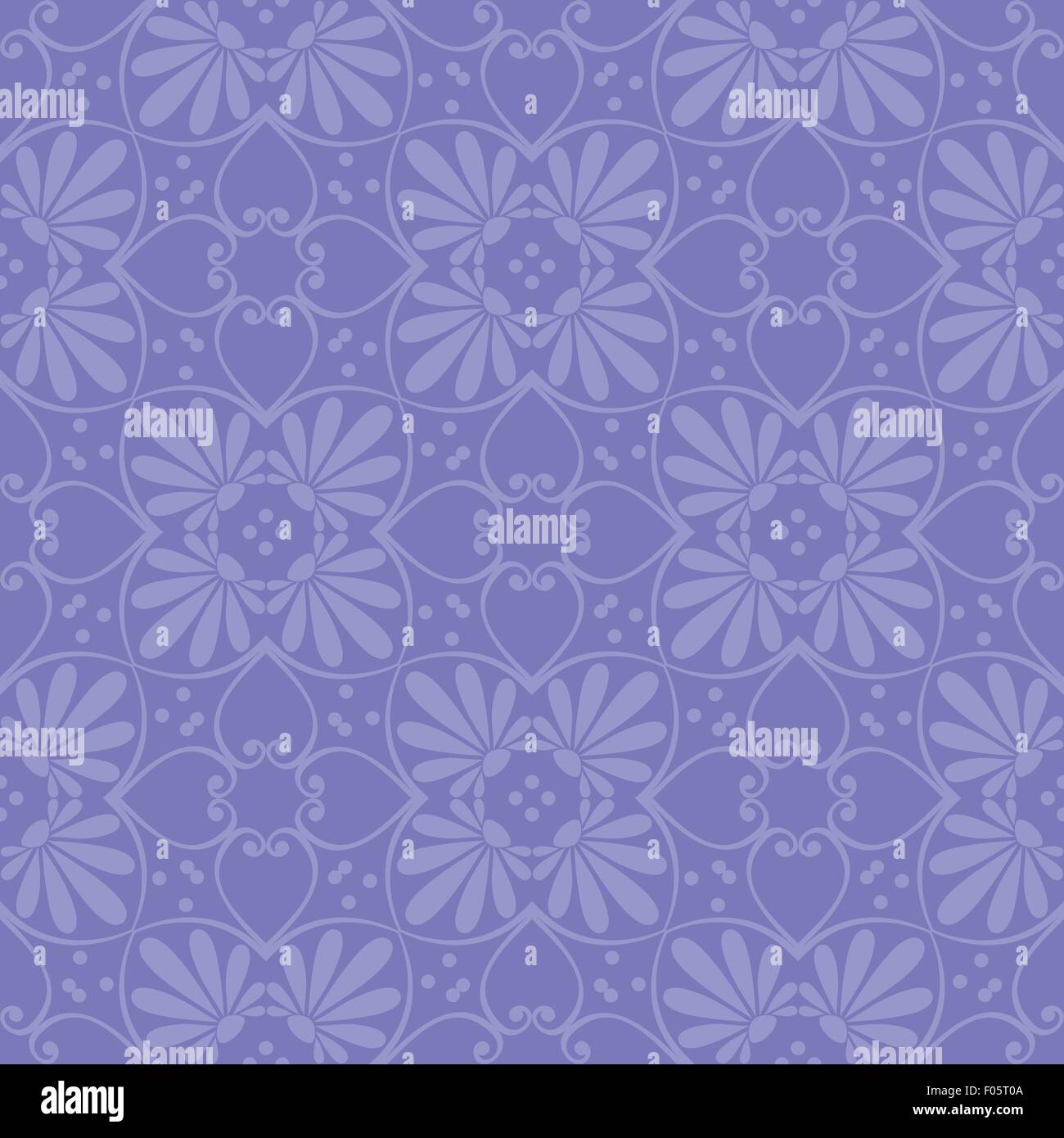 vector seamless floral ornament Stock Vector Image & Art - Alamy