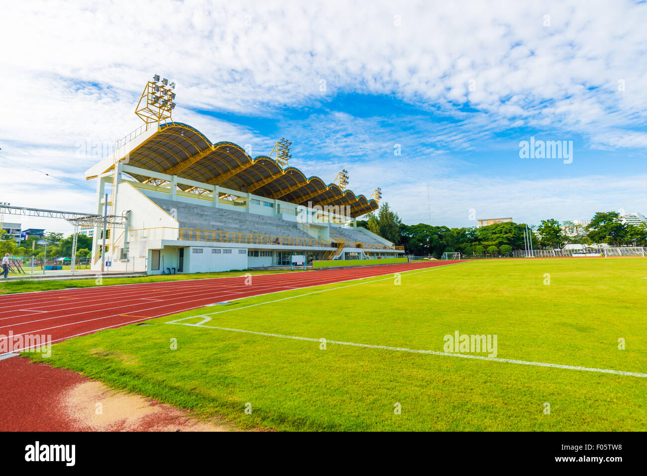 Empty field baseball stadium hi-res stock photography and images - Alamy