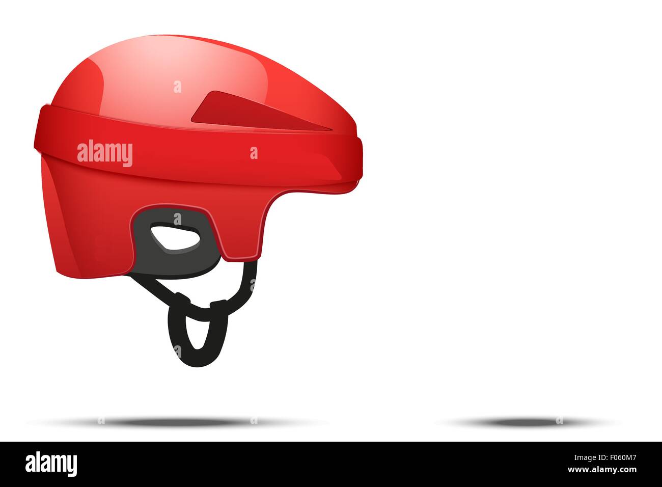 Classic red Hockey Helmet Stock Vector Image & Art - Alamy