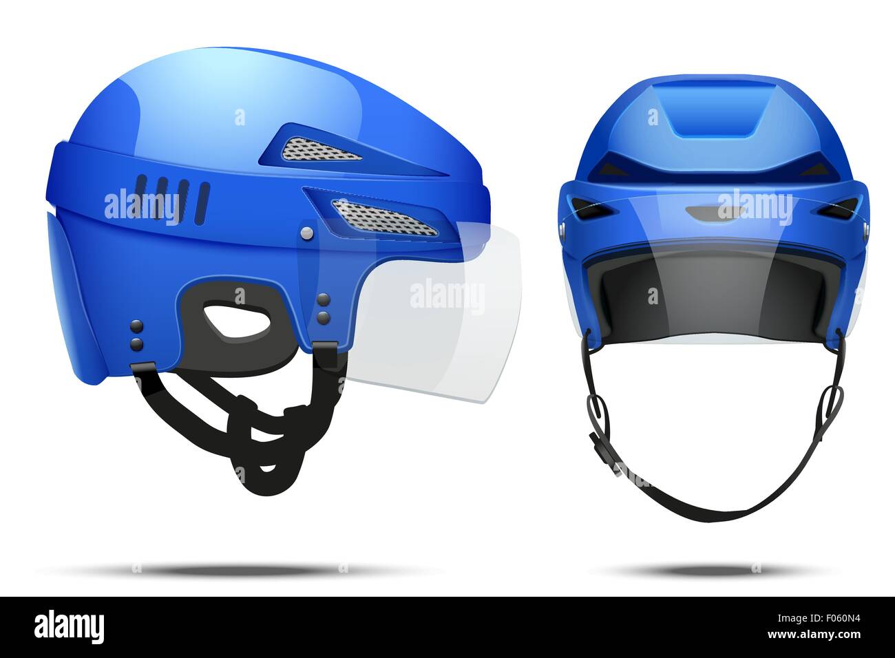 Classic Hockey Helmet Stock Vector Image & Art - Alamy