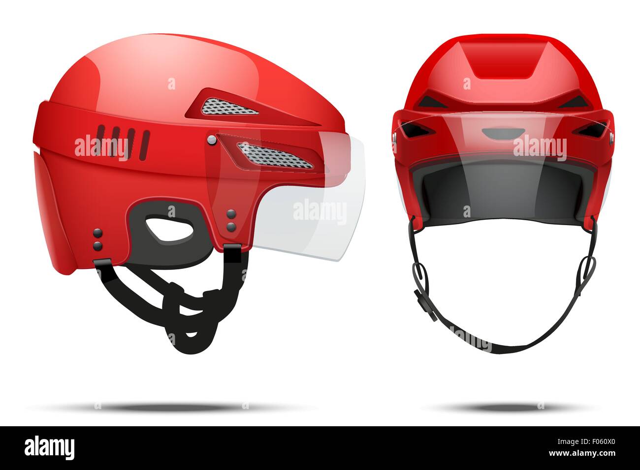 Classic Hockey Helmet Stock Vector Image & Art - Alamy