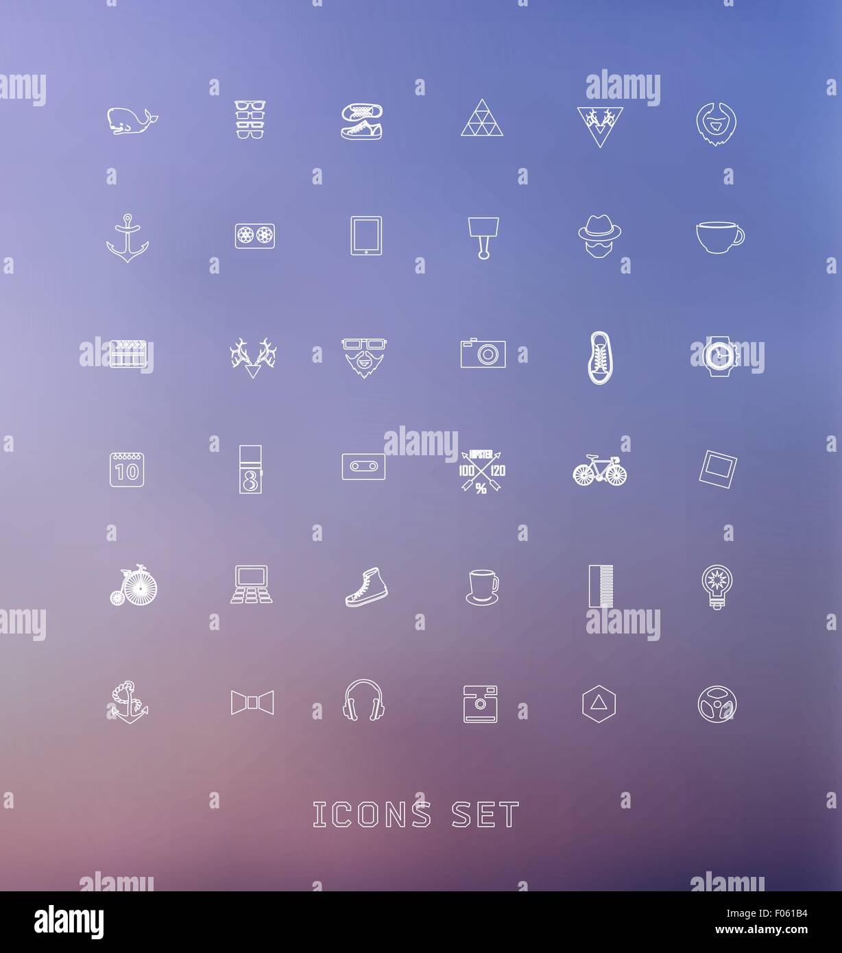 modern thin line icons for web and mobile Stock Vector Image & Art - Alamy