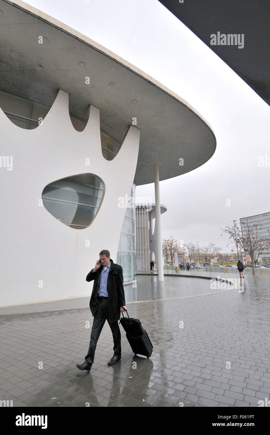 Mobile World Congress Fira De Barcelona Trade Fair Ground Joan Carles