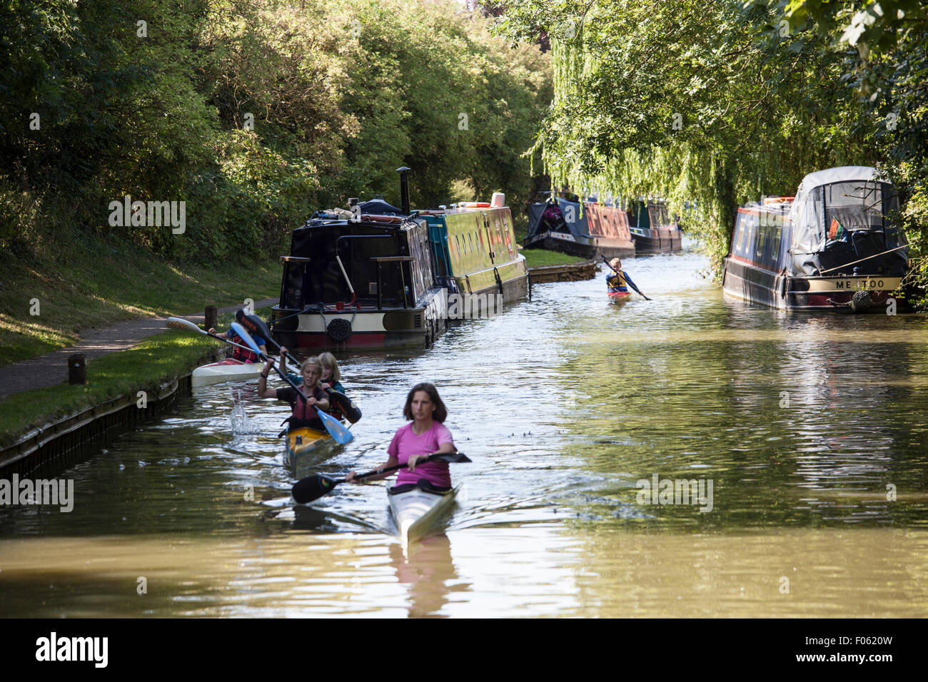 Cropredy on the Oxford Canal Stock Photo