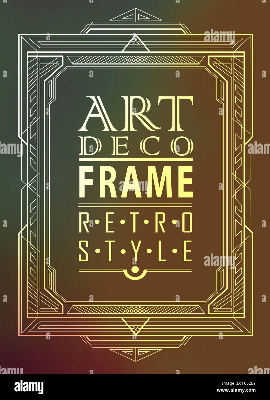 Old deco art corners hi-res stock photography and images - Alamy
