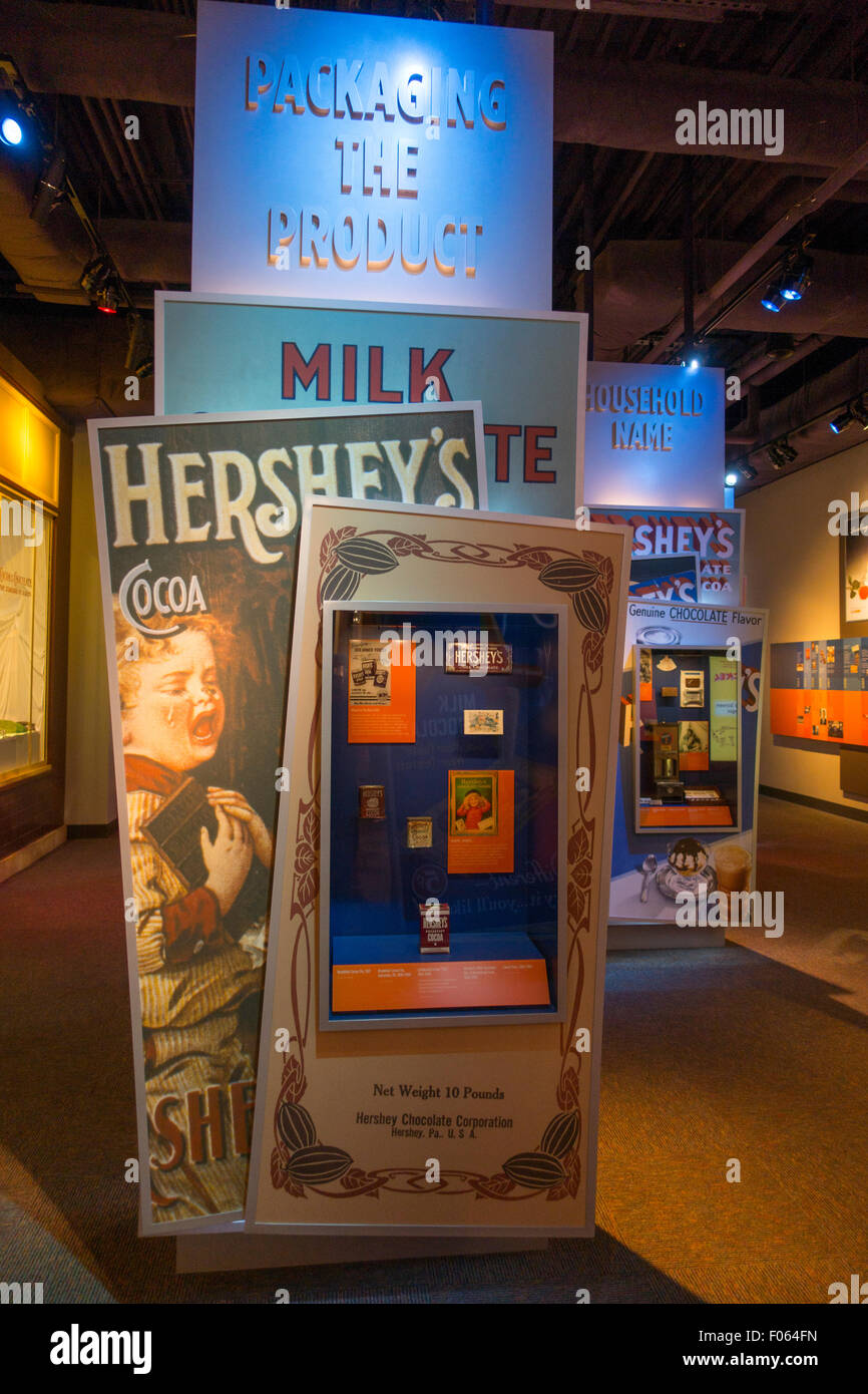 Hershey story museum on chocolate avenue PA Stock Photo Alamy