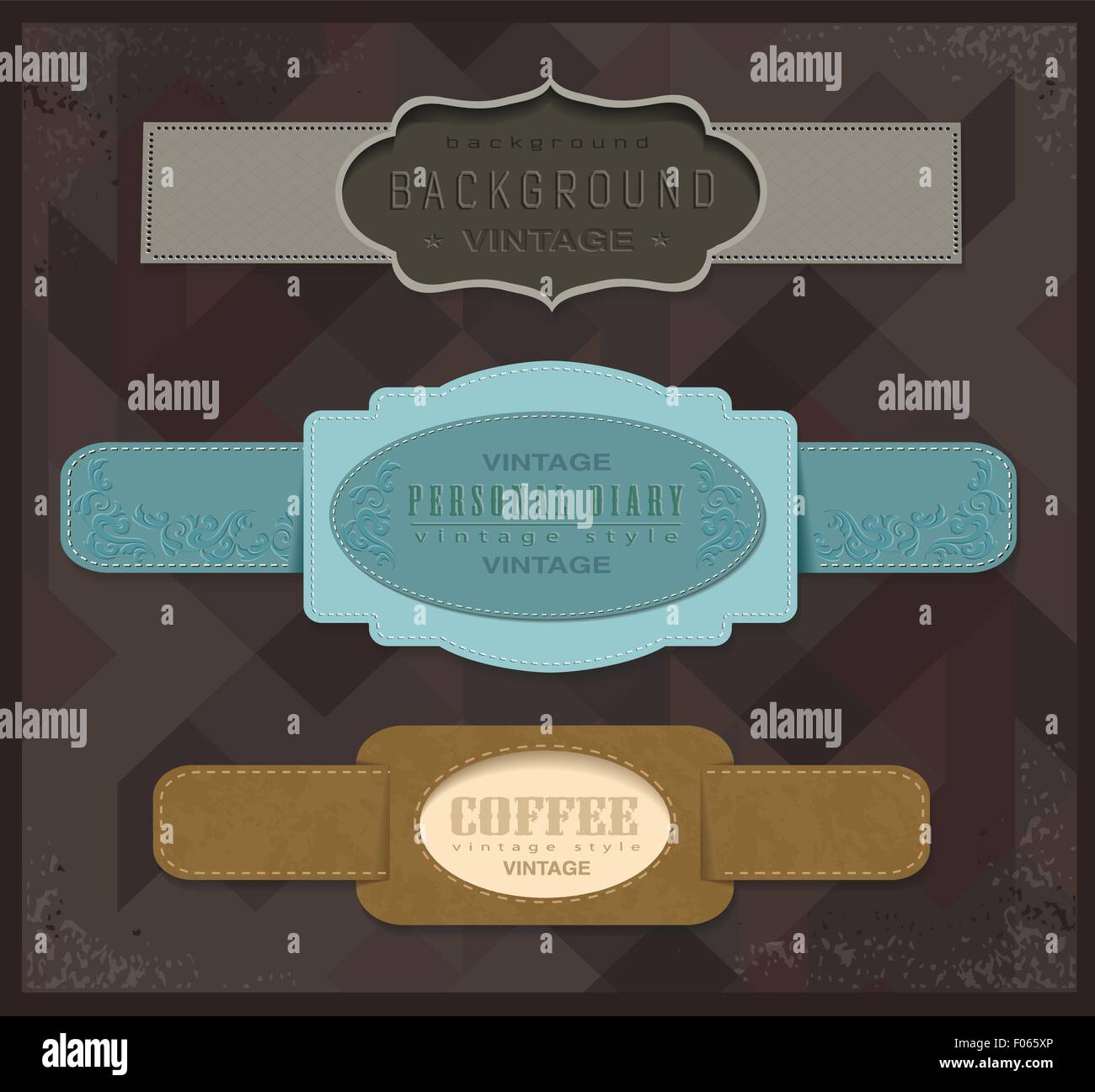 set ribbons and label Stock Vector Image & Art - Alamy