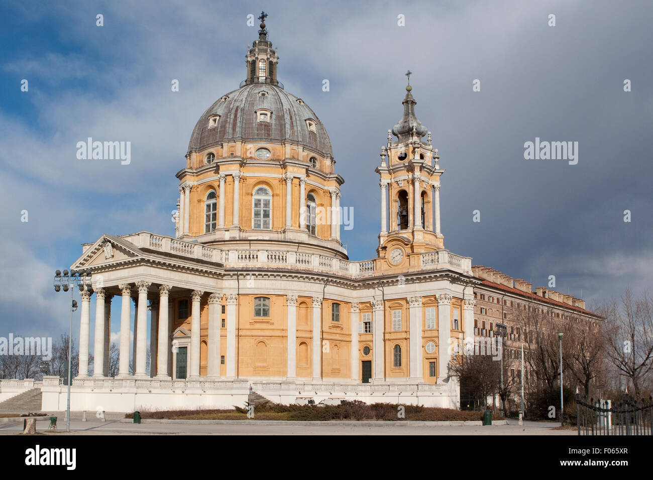 The Basilica of Superga in Turin, Italy. The Basilica has been designed by  Filippo Juvarra for Victor Amadeus II of Savoy Stock Photo - Alamy