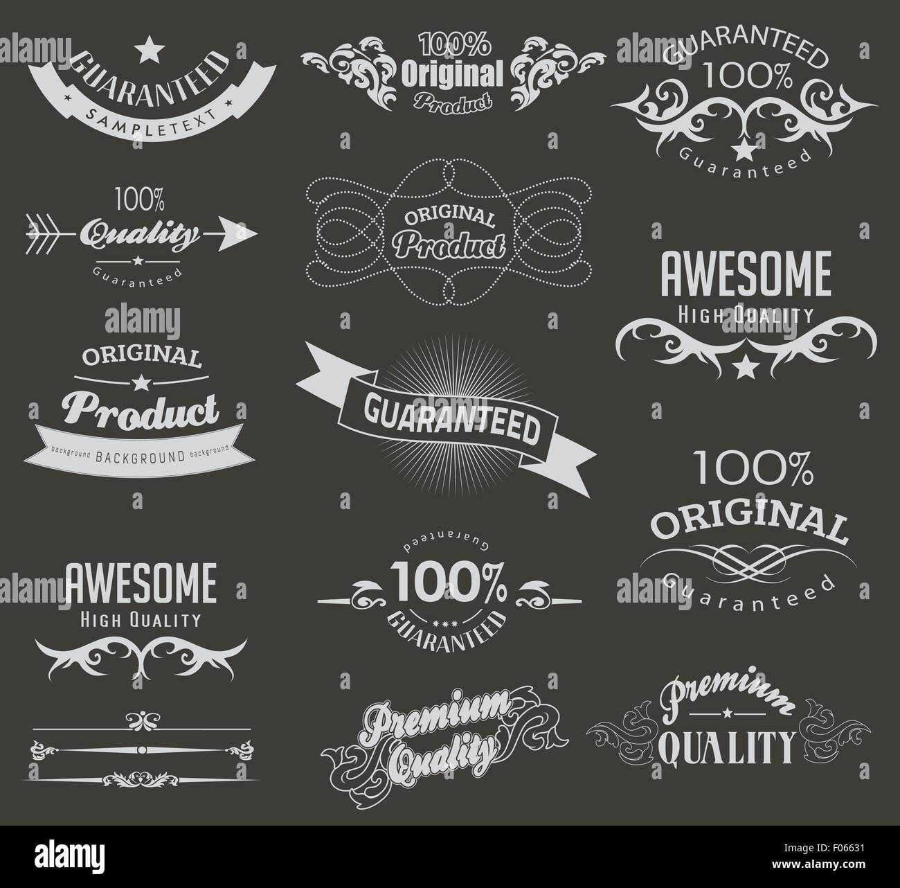 calligraphic design elements Stock Vector Image & Art - Alamy