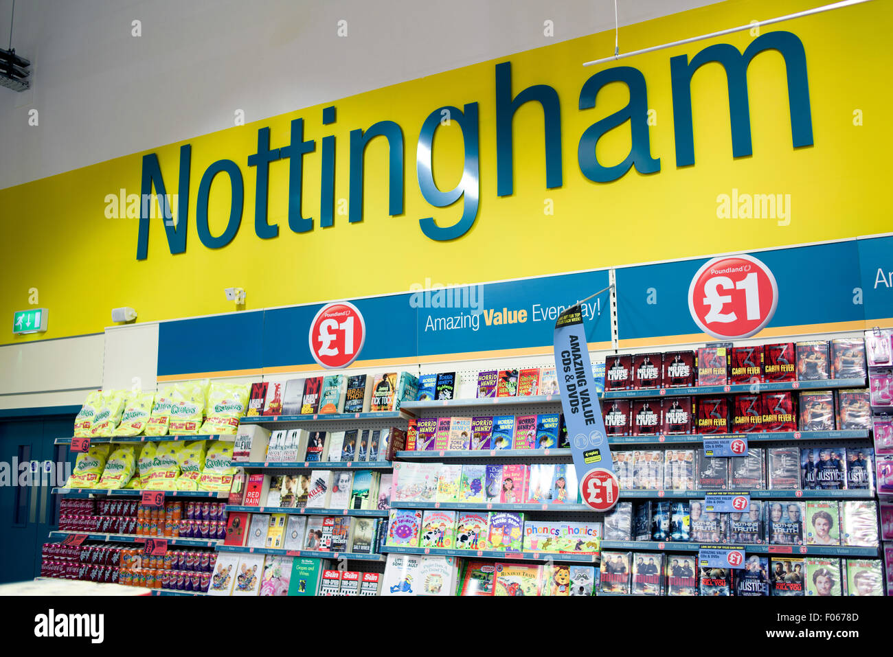 Poundland nottingham cheap hires stock photography and images Alamy