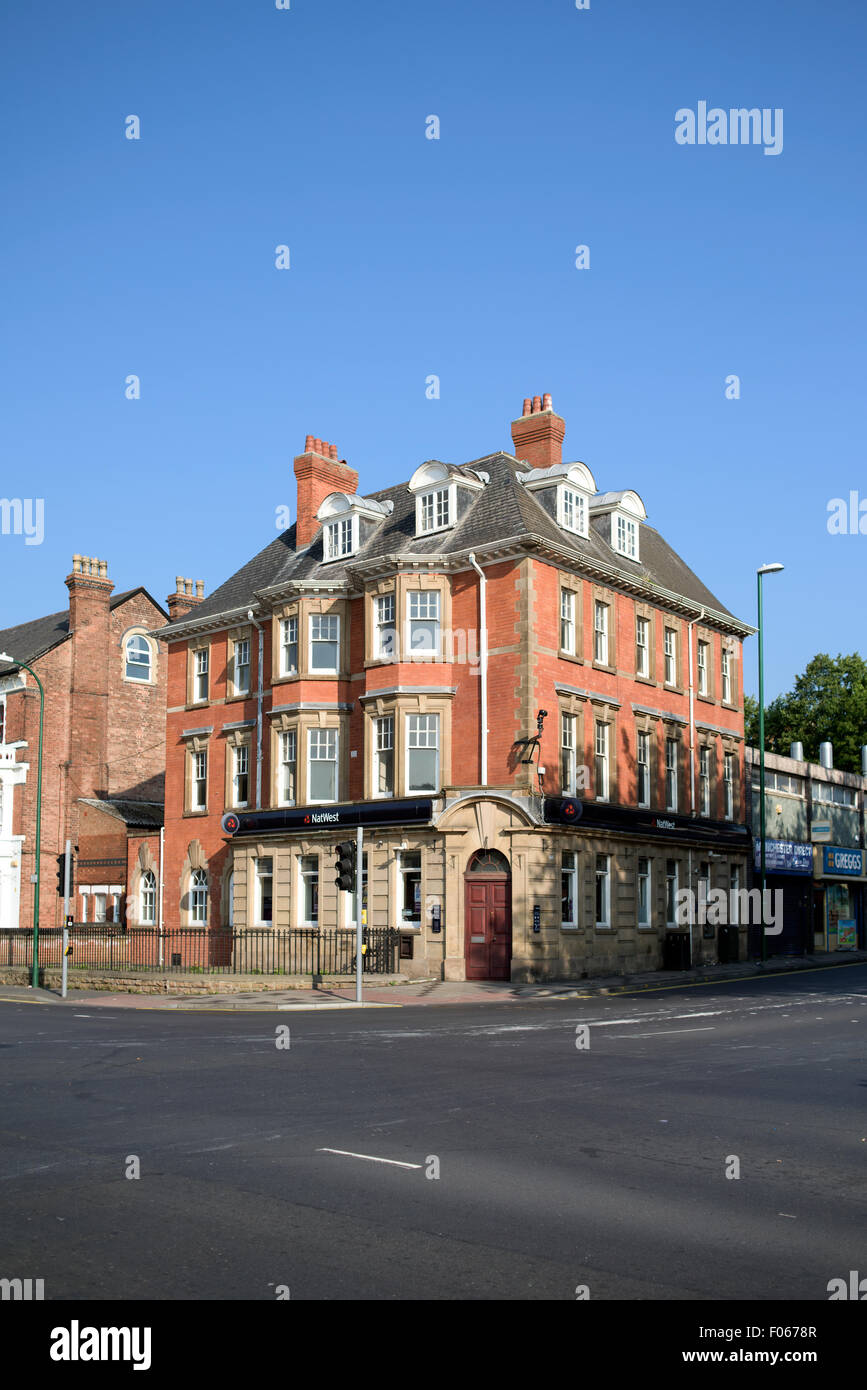 Natwest bank radford road nottingham stock photo alamy