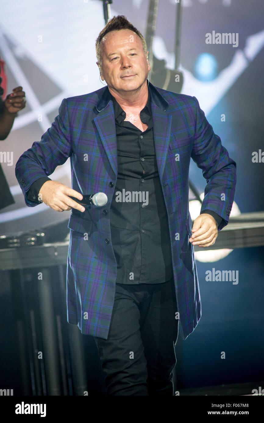 MonteCarlo Monaco. 30th July 2015. The Scottish rock band SIMPLE MINDS ...