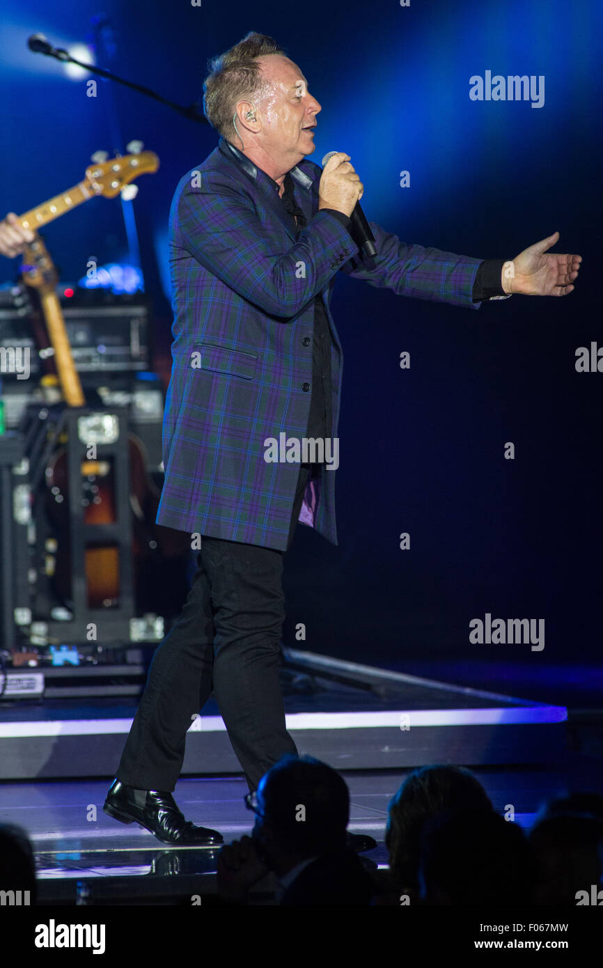 MonteCarlo Monaco. 30th July 2015. The Scottish rock band SIMPLE MINDS ...