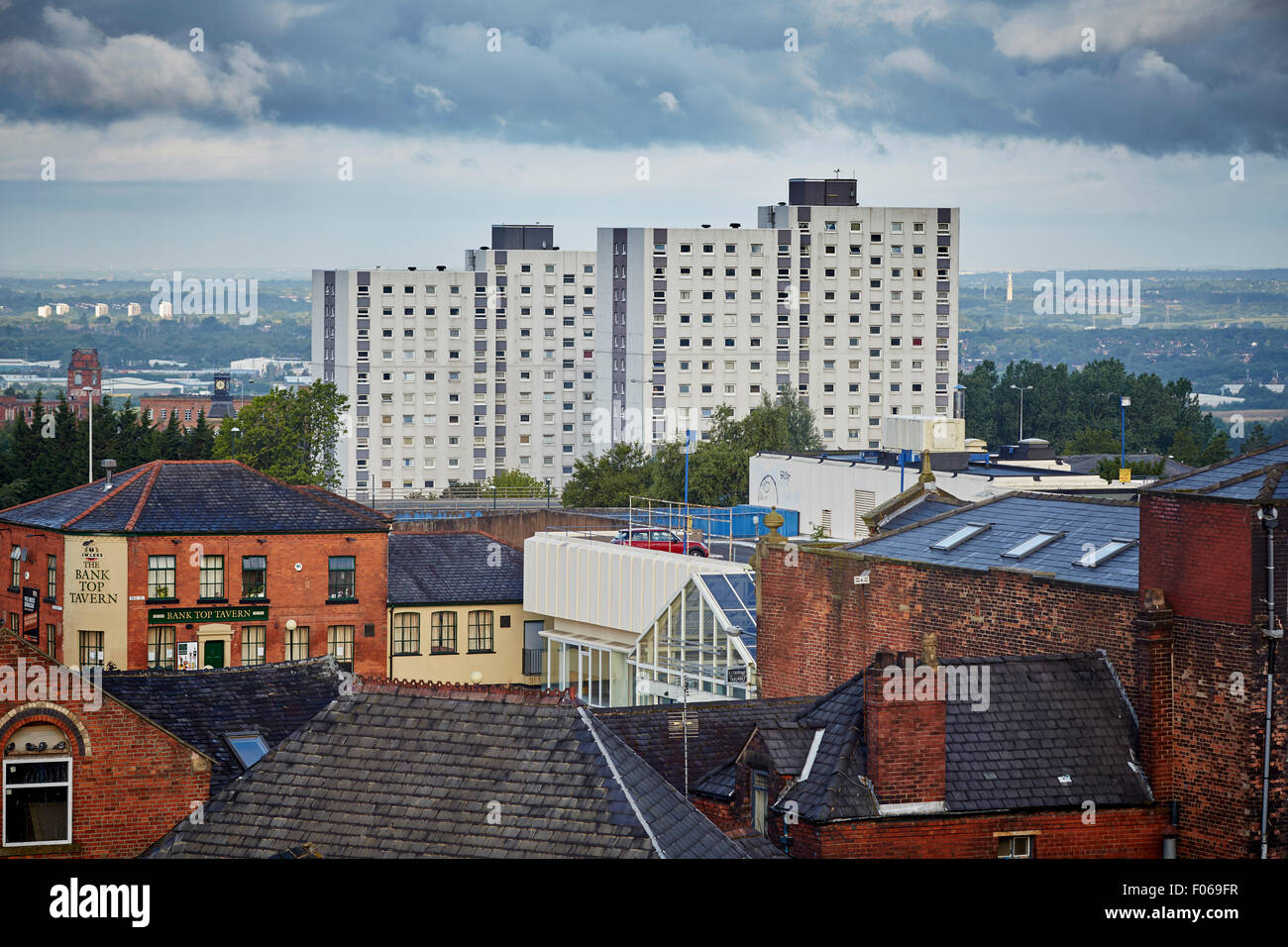 Crossbank Summervale House, council housing flats Manchester Street