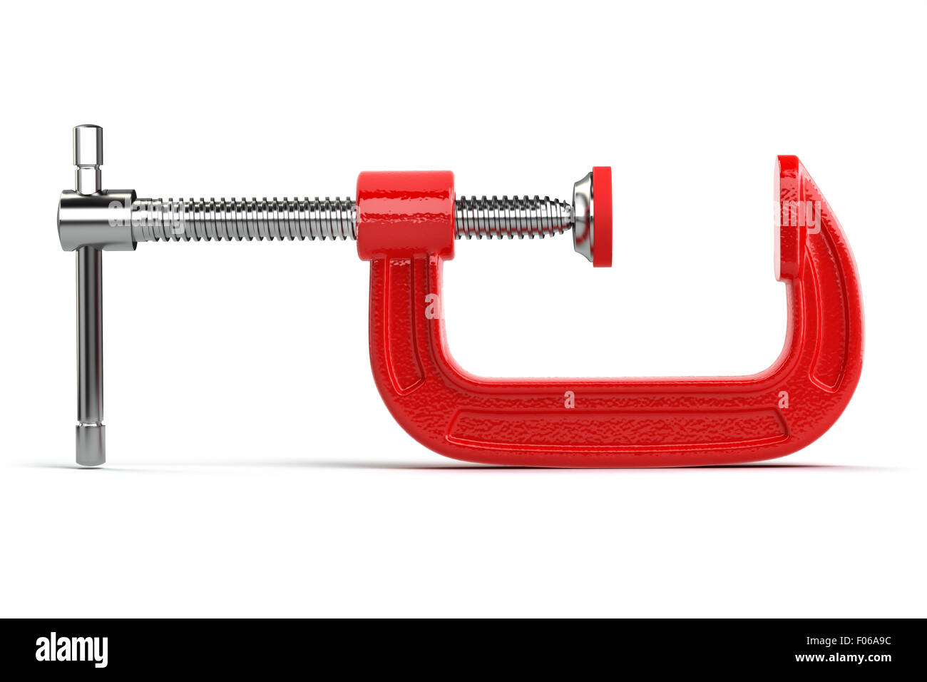 Clamp compression tool isolated on white. 3d Stock Photo Alamy