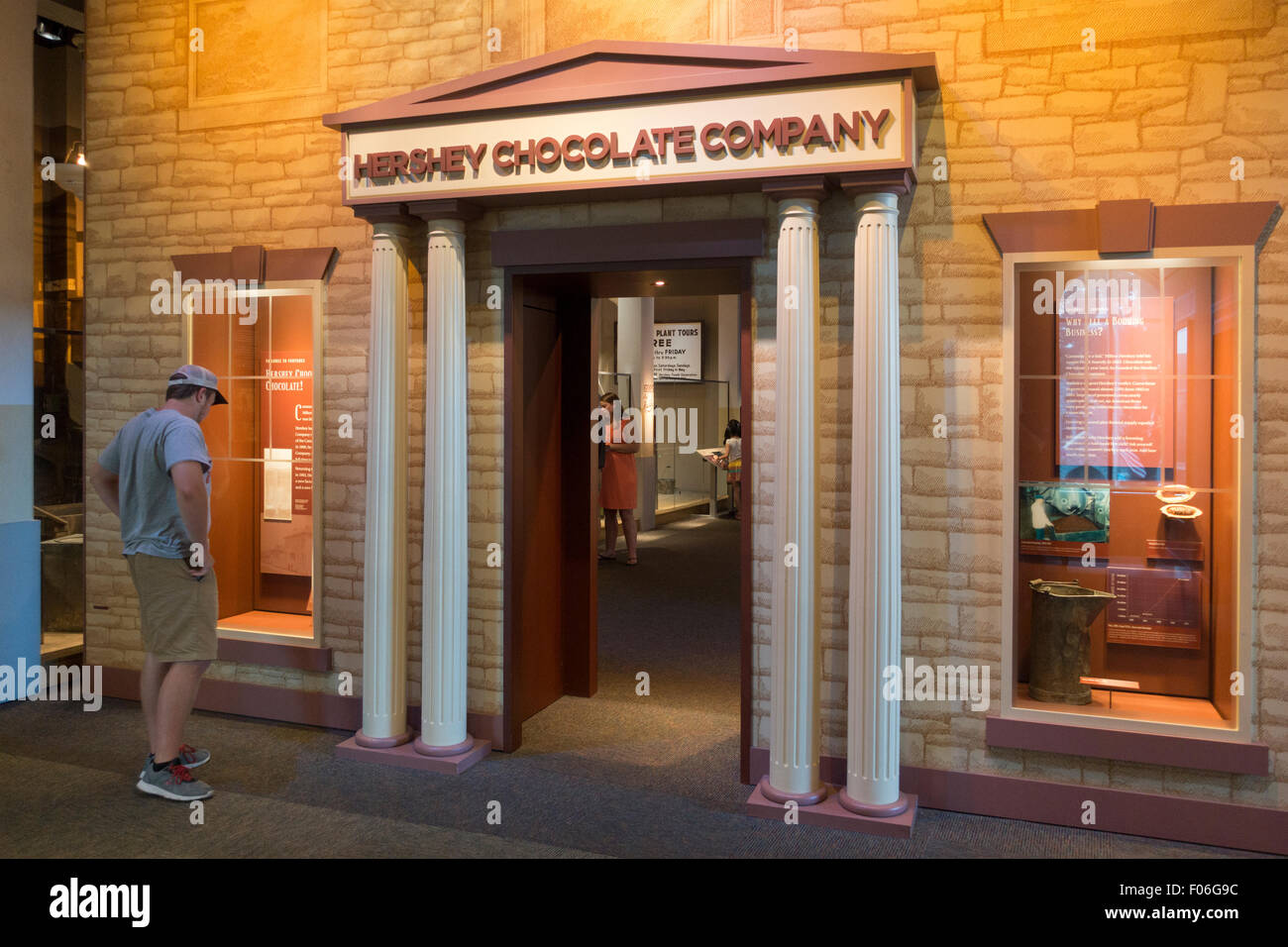 Hershey story museum on chocolate avenue PA Stock Photo Alamy