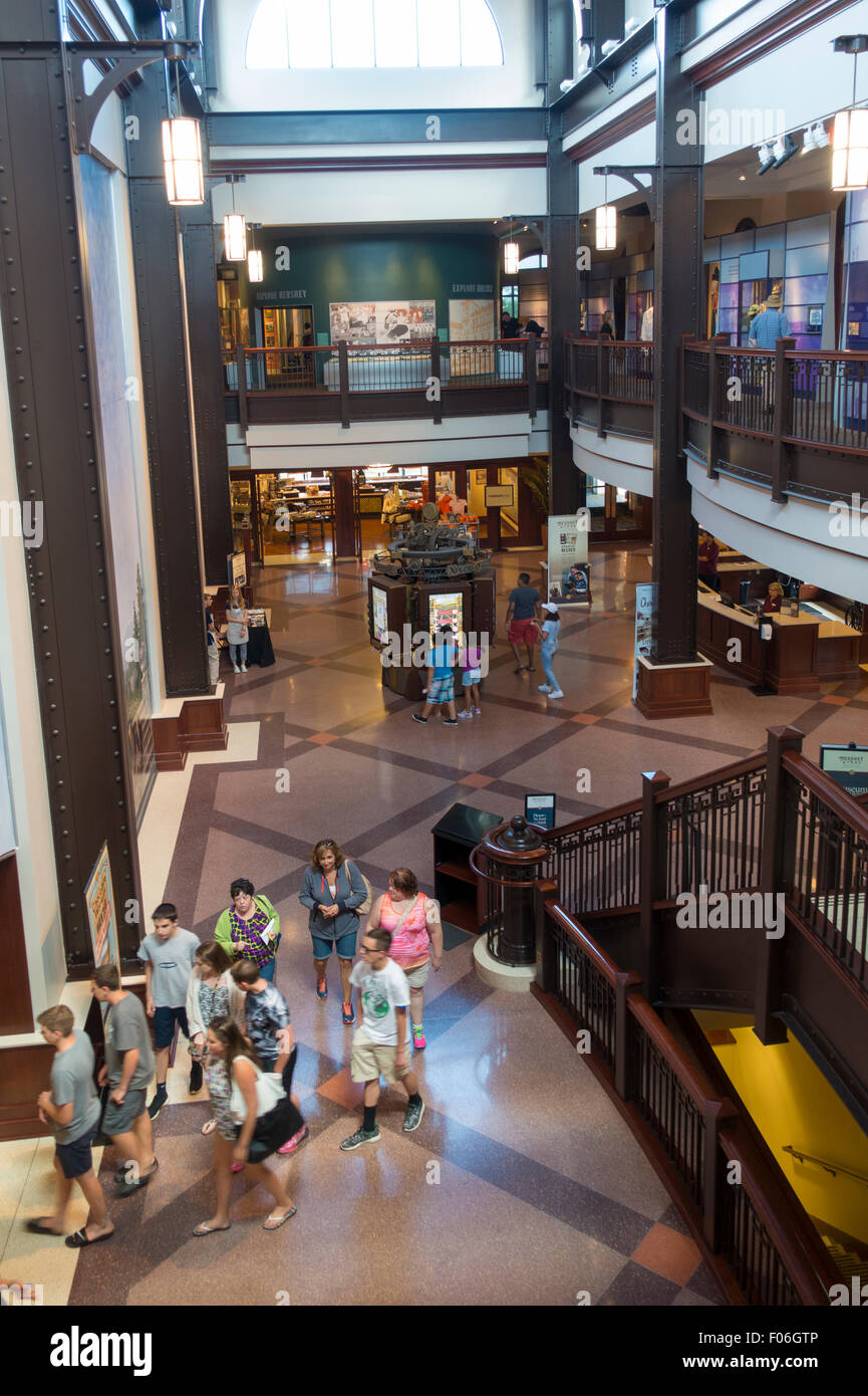 Hershey story museum on chocolate avenue PA Stock Photo Alamy