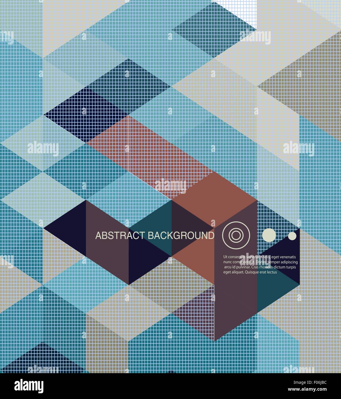 Abstract Background retro mosaic Stock Vector Image & Art - Alamy