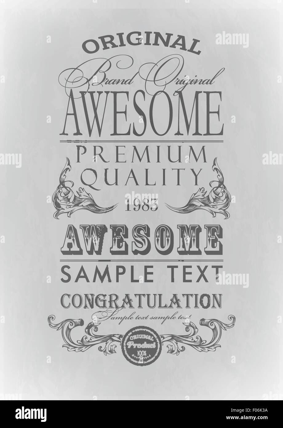 calligraphic design elements Stock Vector Image & Art - Alamy