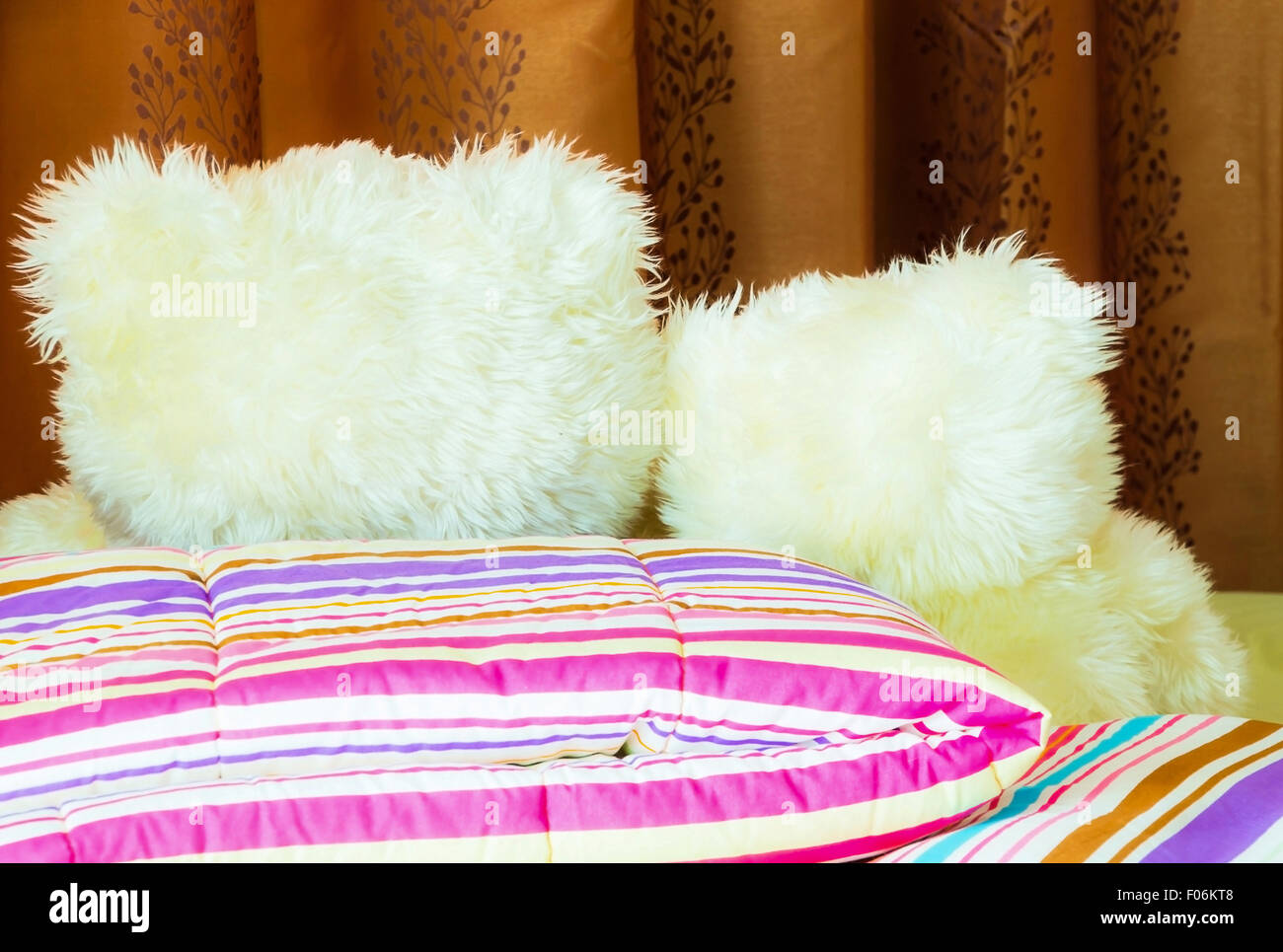Teddy Bear in living room Stock Photo - Alamy